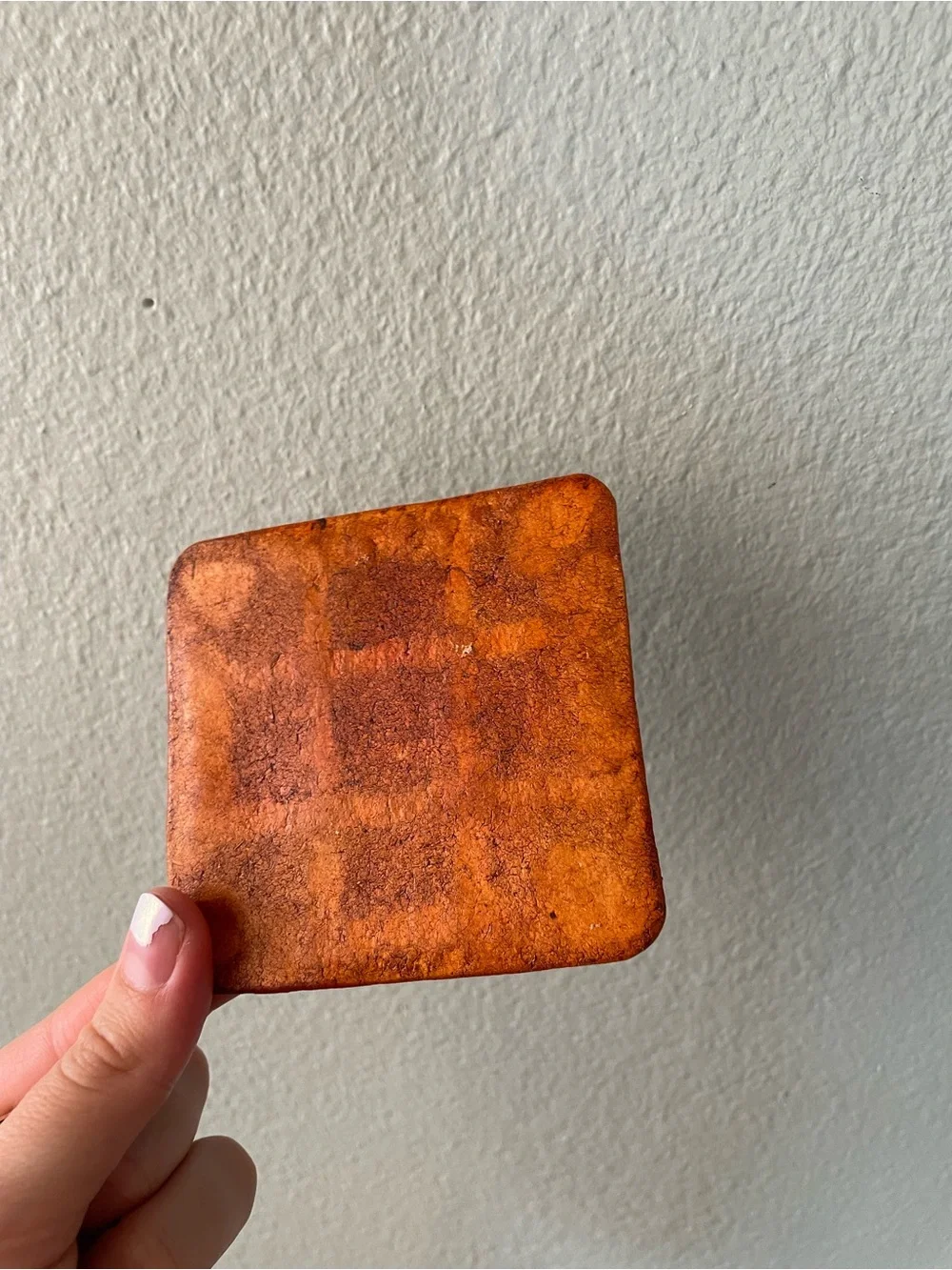 🌻5/$15🌻 Handmade | Christmas Holiday Leather Tic-Tac-Toe Board and Tokens